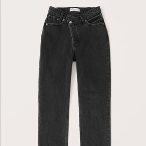 Abercrombie High Rise Dad Jean - Long